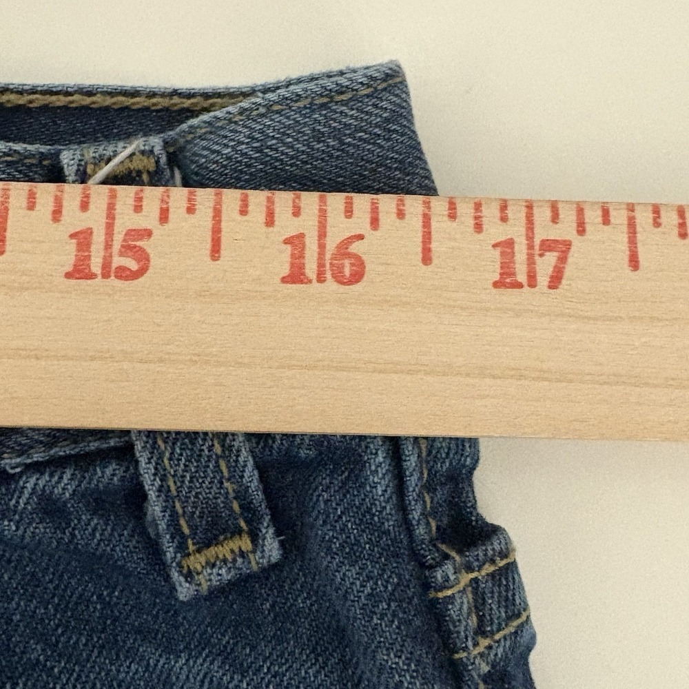 Kirkland Signature Jeans Men's 33x28 (tag 34x30)‎ Reg Fit Straight Leg Workwear - Picture 6 of 8